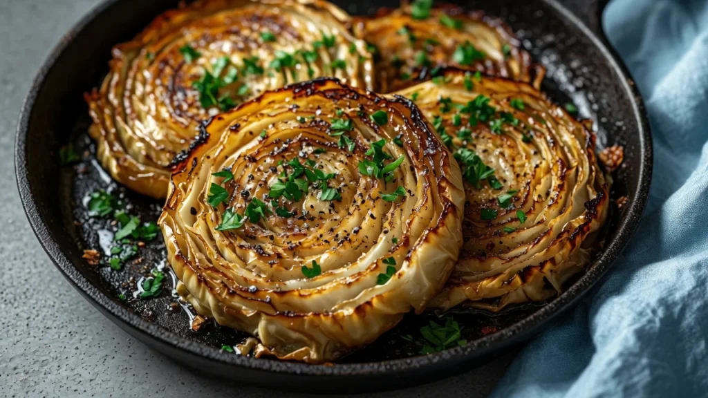 Roasted Cabbage Steaks