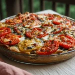 Tomato and Eggplant Pie