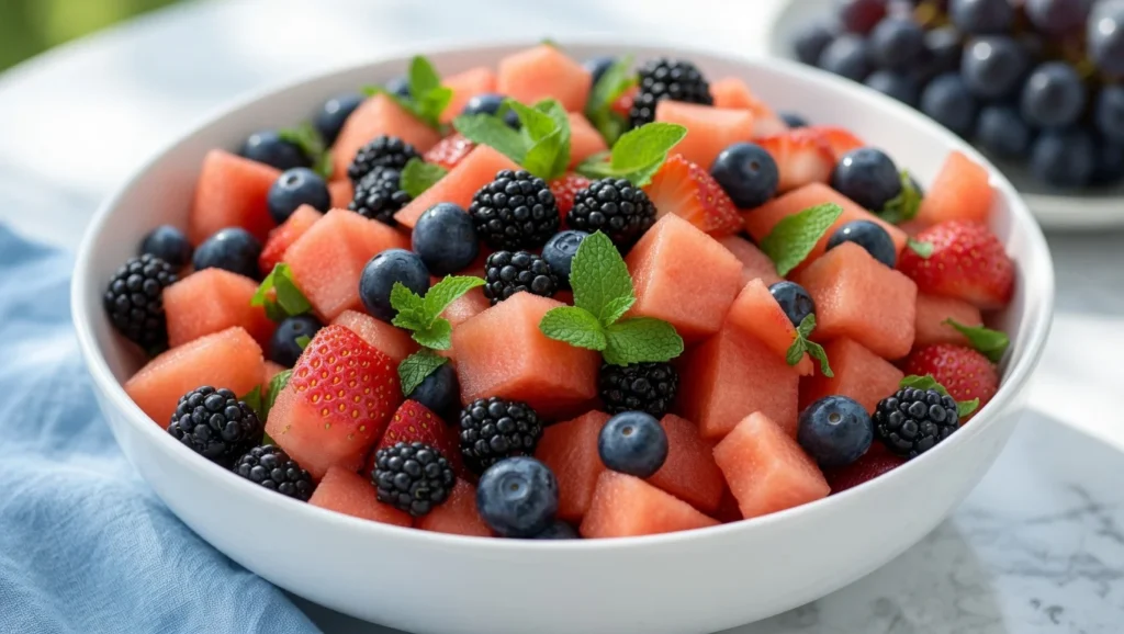 Watermelon Fruit Salad