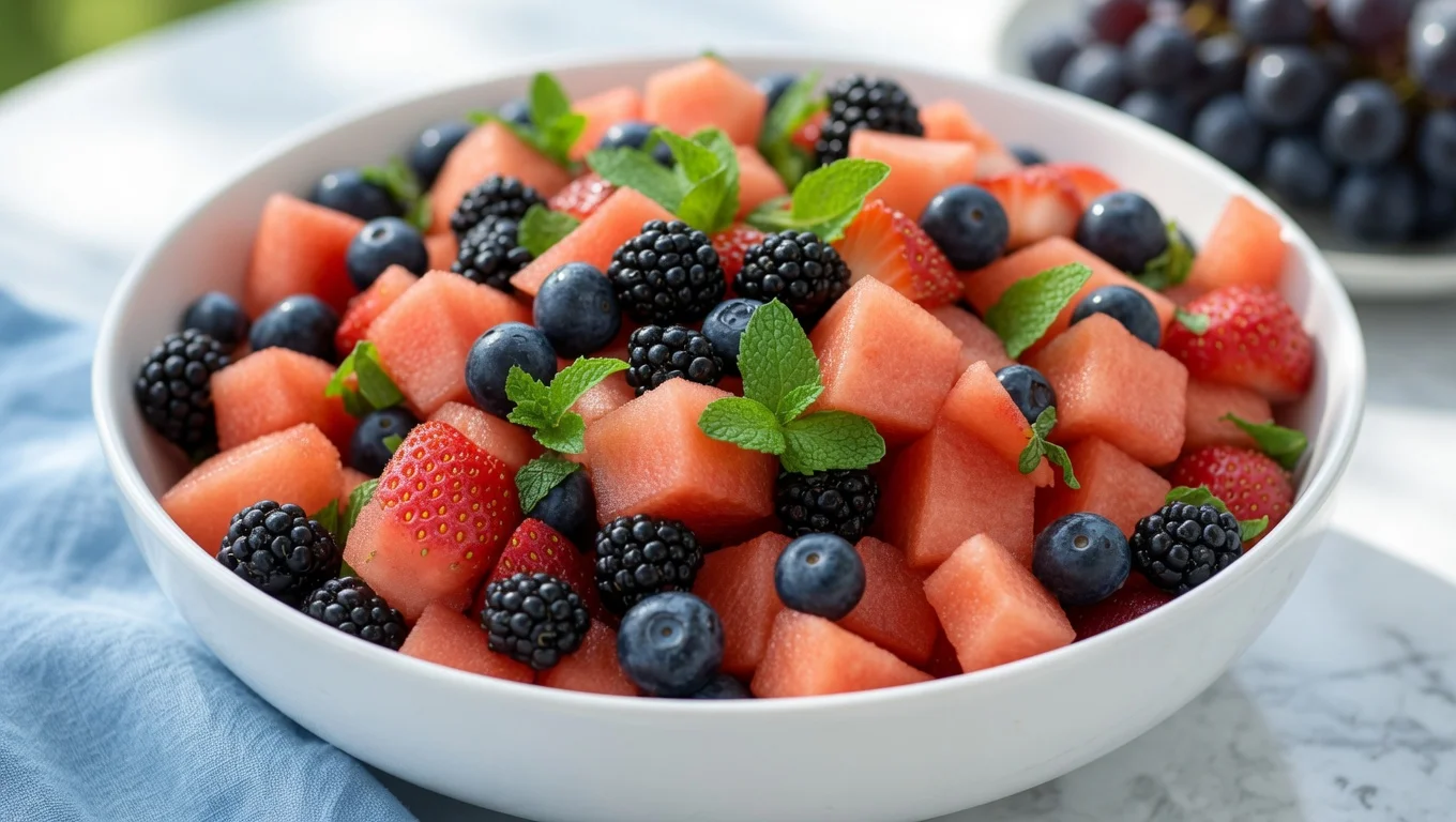 Watermelon Fruit Salad