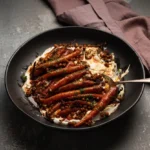 Spicy Maple Roast Carrots